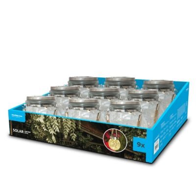 Modee Lighting LED Ηλιακά Φωτιστικά σε Σχήμα Βάζο (9τμχ) (40.002.0006)