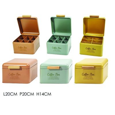 Τσίγκινη θήκη για καφέ-τσαι [77725806]