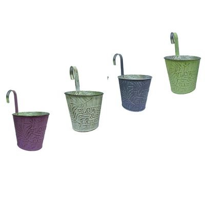 Γλαστράκι μεταλλικό κρεμαστό 13 x 11cm [87059503012]