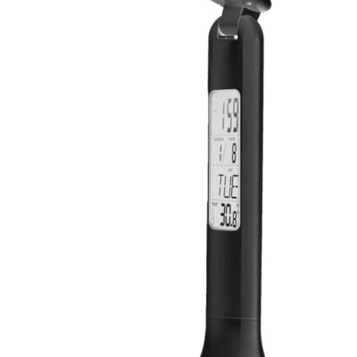 Avide LED Φωτιστικό Γραφείου RGB με Ημερολόγιο 4W Μαύρο (15.001.1301)