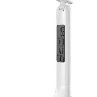 Avide LED Φωτιστικό Γραφείου RGB με Ημερολόγιο 4W Λευκό (15.001.1302)