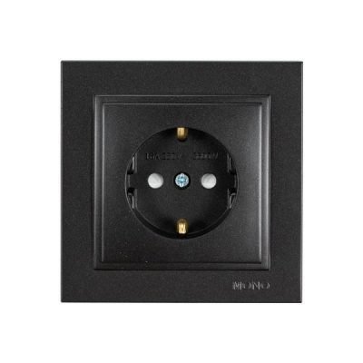 ΠΡΙΖΑ ΣΟΥΚΟ 16A ΜΑΥΡΟ ΜΕ ΠΑΙΔΙΚΗ ΠΡΟΣΤΑΣΙΑ ΜΑΥΡΟ (152-10331)