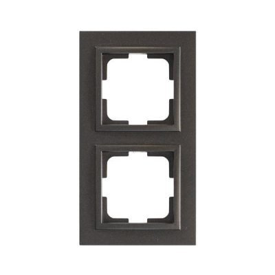 ΠΛΑΙΣΙΟ 2 ΘΕΣΕΩΝ ΜΑΥΡΟ (152-10381)