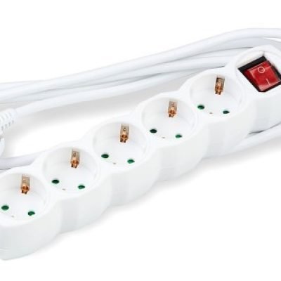 Technik Πολύπριζο 5 Θέσεων 3×1,5mm 3m με Διακόπτη (41.001.0011)