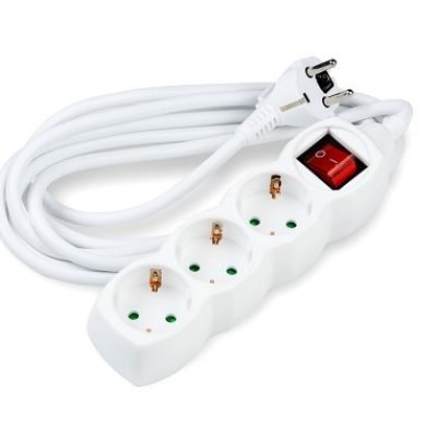 Technik Πολύπριζο 3 Θέσεων 3×1,5mm 5m με Διακόπτη (41.001.0006)