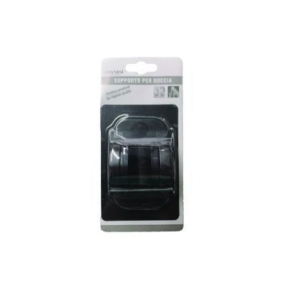 Βάση τοίχου για τηλέφωνο μπάνιου μαύρη [30601377]