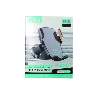 Treqa Βάση Αεραγωγού Αυτοκινήτου για Κινητό με ασύρματο φορτιστή TR-W15 [30601382]