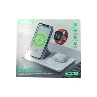 Treqa Αναδιπλώμενος ασύρματος φορτιστής TR-W14 [30601383]