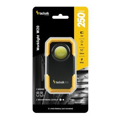 Technik Φακός W20 (3xAAA δεν περιλαμβάνονται) COB (250 lumen) (01.011.0037)