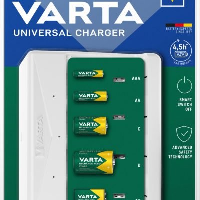 VARTA 57658 101 401 Φορτιστής Γενικής Χρήσης (01.010.0038)