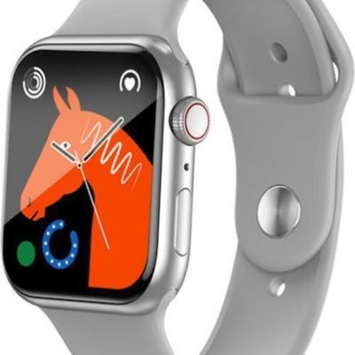 XO M50 PRO Μαγνητικό Smartwatch Ασημί (16.001.0201)