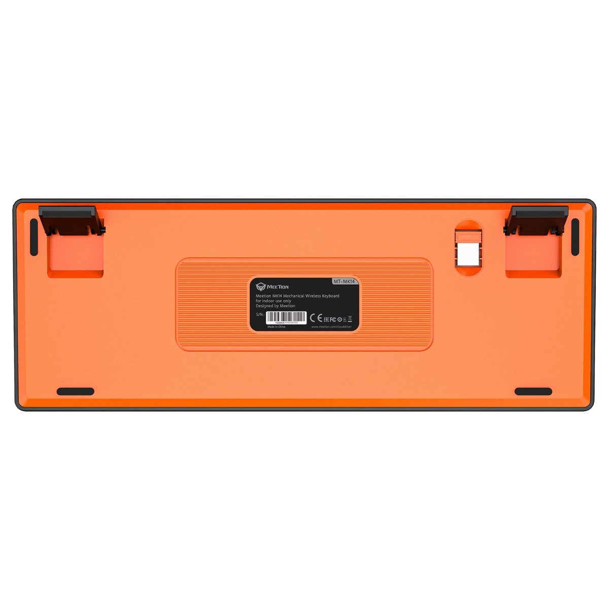 Meetion MT-MK14 Μηχανικό Πληκτρολόγιο Gaming Ενσύρματο & Ασύρματο με Bluetooth και 2.4G RGB Μαύρο US (17.005.0024) - Image 4