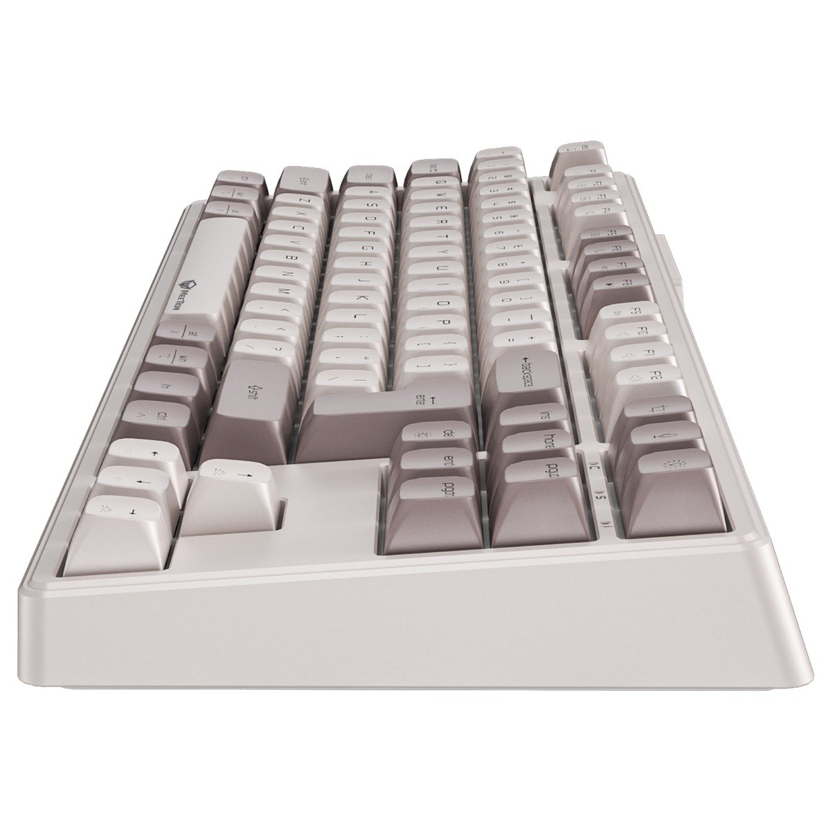 Meetion MT-MK14 Μηχανικό Πληκτρολόγιο Gaming Ενσύρματο & Ασύρματο με Bluetooth και 2.4G RGB Λευκό US (17.005.0025) - Image 7