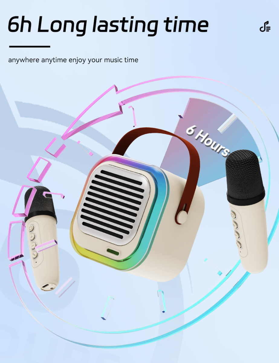 ATC-12 Ασύρματο Ηχείο Καραόκε 10W RGB (20.001.0014) - Image 9