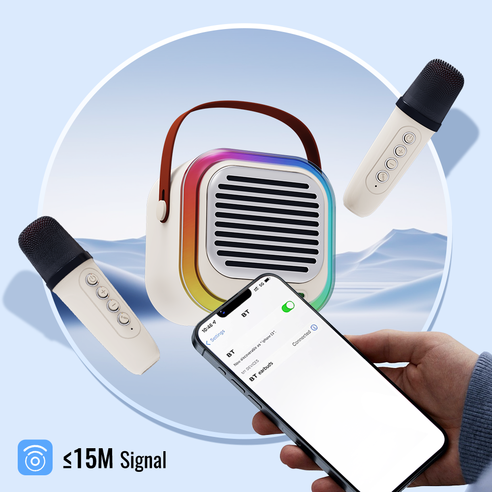 ATC-12 Ασύρματο Ηχείο Καραόκε 10W RGB (20.001.0014) - Image 6