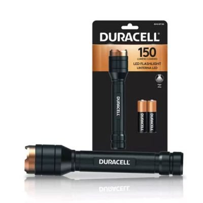 Duracell Φακός Χειρός Αλουμινίου DF150SEAAA (+2AAA) IPX4 150lm B1 (31.004.0005)