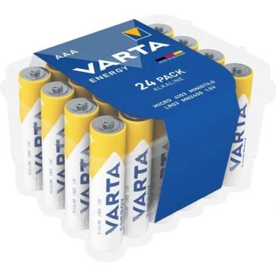 VARTA Energy Αλκαλικές Μπαταρίες AAA 1.5V 24τμχ (01.001.0167)