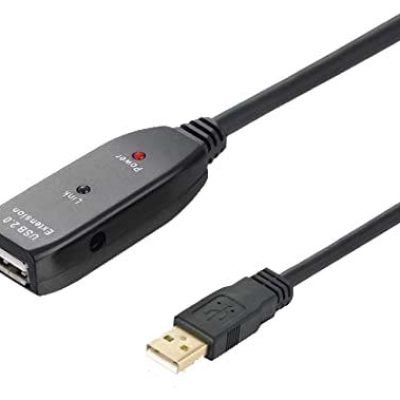 ATC Καλώδιο USB 2.0 Προέκταση Αρσ. / Θηλ. 10m Μαύρο (06.005.0062)