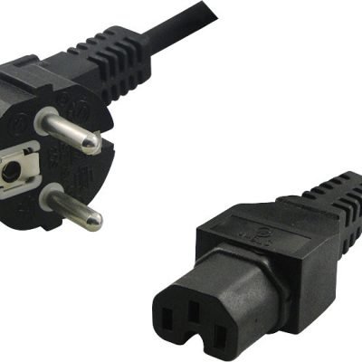 ATC Καλώδιο Τροφοδοσίας Η/Υ 3Χ0.75mm 1.5m με Κενό (06.002.0003)