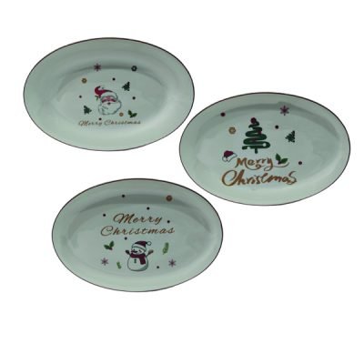 Πιατέλα πορσελάνινη 30x 20,5x 3cm [00001951]