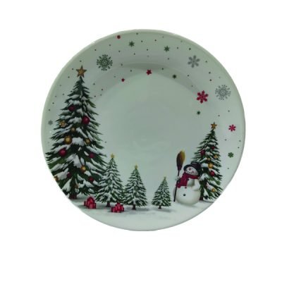 Πιάτο φρούτου πορσελάνινο φ 20,5cm [00001952]