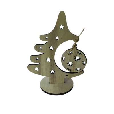 Ξύλινο διακοσμητικό 16,5 x 13,3cm [00001968]