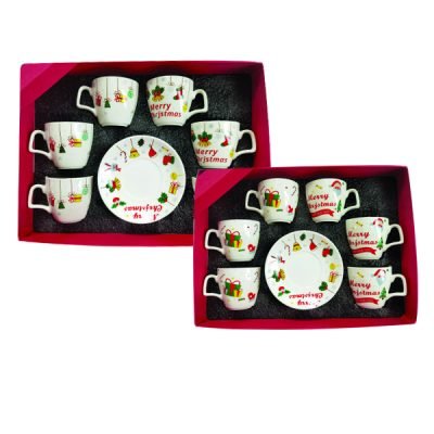 Σετ 6 φλυτζανάκια με πιατάκι [00201150]