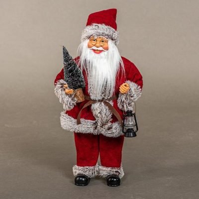 ΑΓΙΟΣ ΒΑΣΙΛΗΣ ΚΟΥΡΔΙΣΤΟΣ, ΜΕ ΔΕΝΤΡΑΚΙ, 45cm (600-45029)