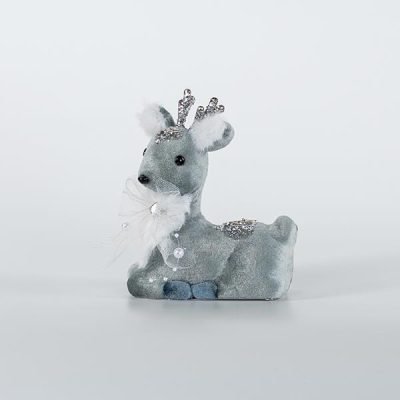 ΒΕΛΟΥΔΙΝΟ ΤΑΡΑΝΔΑΚΙ, ΚΑΘΙΣΤΟ, ΜΠΛΕ, 12x15cm (600-44739)