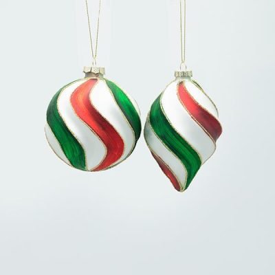 ΓΥΑΛΙΝΟ ΣΤΟΛΙΔΙ, CANDY, ΠΡΑΣΙΝΟ ΚΟΚΚΙΝΟ, 2 ΣΧΕΔΙΑ, ΣΕΤ 4 ΤΜΧ, 10cm 8x15cm (600-47448)