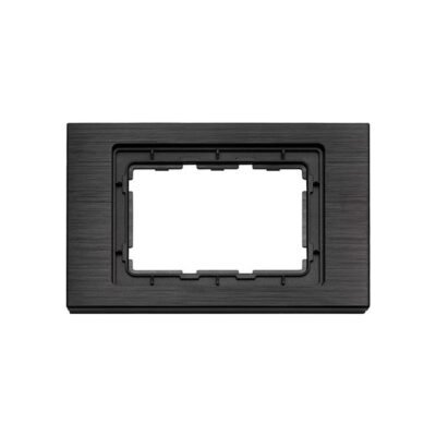 ΠΛΑΙΣΙΟ 3 ΘΕΣΕΩΝ ΜΑΥΡΟ LEON (152-20621)