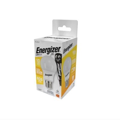 Energizer BEC Κοινή Λάμπα LED 8.8W E27 806lm 4000k Φυσικό Λευκό (04.008.0016)