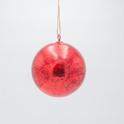 ΜΠΑΛΑ, ΜΕΤΑΛΛΙΚΟ ΚΟΚΚΙΝΟ, 15cm (600-47639)