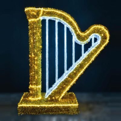 ΕΠΑΓΓΕΛΜΑΤΙΚΟ ΣΧΕΔΙΟ 3D, ΑΡΠΑ, ΚΙΤΡΙΝΗ ΚΑΙ ΛΕΥΚΗ LED ΦΩΤ/ΝΑ, IP44 (600-23366)