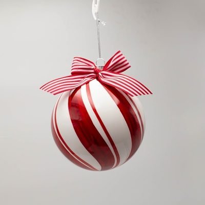 ΓΥΑΛΙΝΗ ΜΠΑΛΑ, CANDY ΜΕ ΦΙΟΓΚΟ, ΣΕΤ 2ΤΜΧ, 12cm (600-47444)