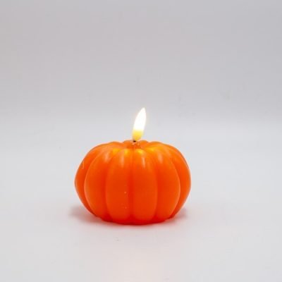 ΦΩΤΙΖΟΜΕΝΟ ΚΕΡΙ, ΠΟΡΤΟΚΑΛΙ ΚΟΛΟΚΥΘΑ, ΜΠΑΤΑΡΙΑΣ 2xAAA, ΘΕΡΜΟ ΛΕΥΚΟ LED, 9x9cm, IP20 (147-15140)