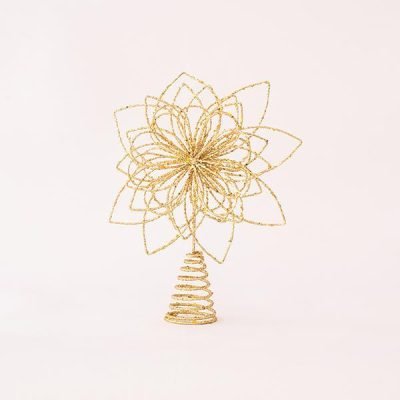 ΚΟΡΥΦΗ ΔΕΝΤΡΟΥ ΑΠΌ ΣΥΡΜΑ, ΛΟΥΛΟΥΔΙ, ΧΡΥΣΟ, 30x24cm (600-44923)