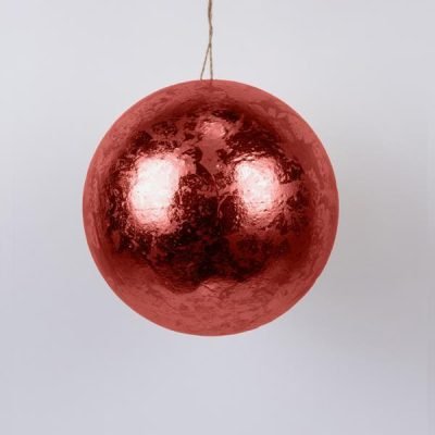 ΜΠΑΛΑ, ΜΕΤΑΛΛΙΚΟ ΚΟΚΚΙΝΟ, 25cm (600-46120)