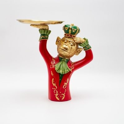 ΜΑΙΜΟΥΔΙΤΣΑ ΜΕ ΠΙΑΤΕΛΑ, ΚΟΚΚΙΝΟ, ΠΟΛΥΡΕΖΙΝ, 27.5×27.2cm (600-47040)