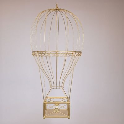 ΜΕΤΑΛΛΙΚΟ ΑΕΡΟΣΤΑΤΟ, ΧΡΥΣΟ, 60x60x122cm (600-48097)