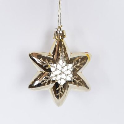 ΑΣΤΕΡΑΚΙ, ΧΡΥΣΟ, ΣΕΤ 4ΤΜΧ, 5cm (TOP 120) (600-46535)