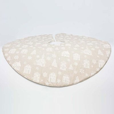 ΠΟΔΙΑ ΔΕΝΤΡΟΥ, ΜΠΕΖ ΜΕ ΛΕΥΚΑ ΣΠΙΤΑΚΙΑ, 90cm (600-43281)