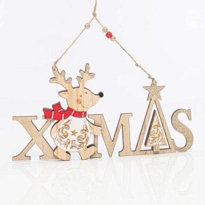 ΣΤΟΛΙΔΙ XMAS, ΜΕ ΤΑΡΑΝΔΟ, 26×29,5×0,5cm (600-44298)