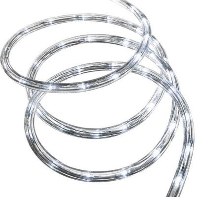 ΦΩΤΟΣΩΛΗΝΑΣ LED, ΜΟΝΟΚΑΝΑΛΟΣ, ΛΕΥΚΟ, 10m, 24 LED ΑΝΑ ΜΕΤΡΟ, IP44 (600-22261)