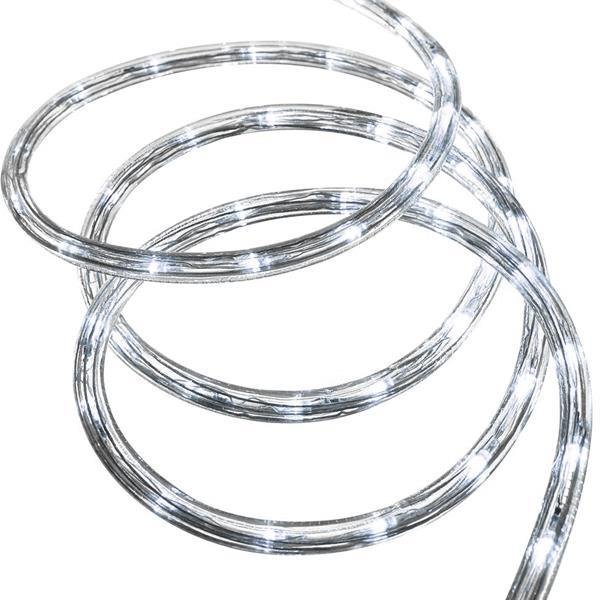 ΦΩΤΟΣΩΛΗΝΑΣ LED, ΜΟΝΟΚΑΝΑΛΟΣ, ΛΕΥΚΟ, 10m, 24 LED ΑΝΑ ΜΕΤΡΟ, IP44 (600-22261)