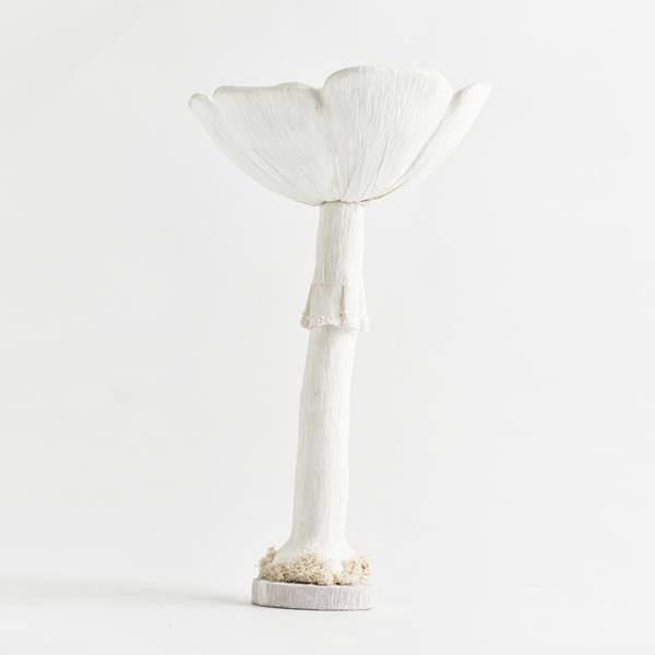 ΜΑΝΙΤΑΡΙ, ΛΕΥΚΟ, ΜΕ ΛΕΥΚΟ ΚΟΡΜΟ, 25x25x42cm (600-44067)