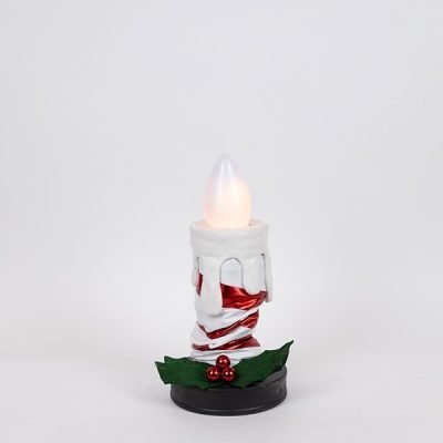 ΚΕΡΙ ΠΤΥΣΟΜΕΝΟ ΜΕ ΚΙΝΟΥΜΕΝΗ ΦΛΟΓΑ, CANDY, ΜΠΑΤΑΡΙΑΣ, 60cm (600-47434)