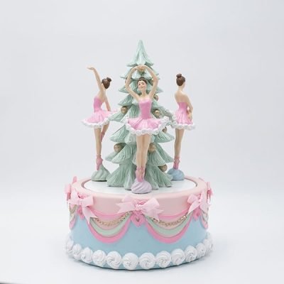 ΤΟΥΡΤΑ ΠΟΛΥΡΕΖΙΝ, ΜΟΥΣΙΚΟ ΚΟΥΤΙ, 22.7×22.7×31.7cm (600-46743)