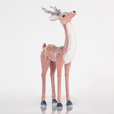 ΒΕΛΟΥΔΙΝΟ ΕΛΑΦΙ, ΡΟΖ, 19x44cm (600-44685)