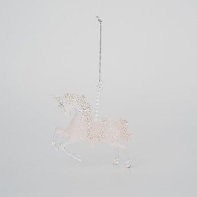 ΑΚΡΥΛΙΚΟΣ ΜΟΝΟΚΕΡΟΣ, ΡΟΖ ΜΕ ΣΑΜΠΑΝΙ GLITTER, 12,5×11,5cm (600-45599)